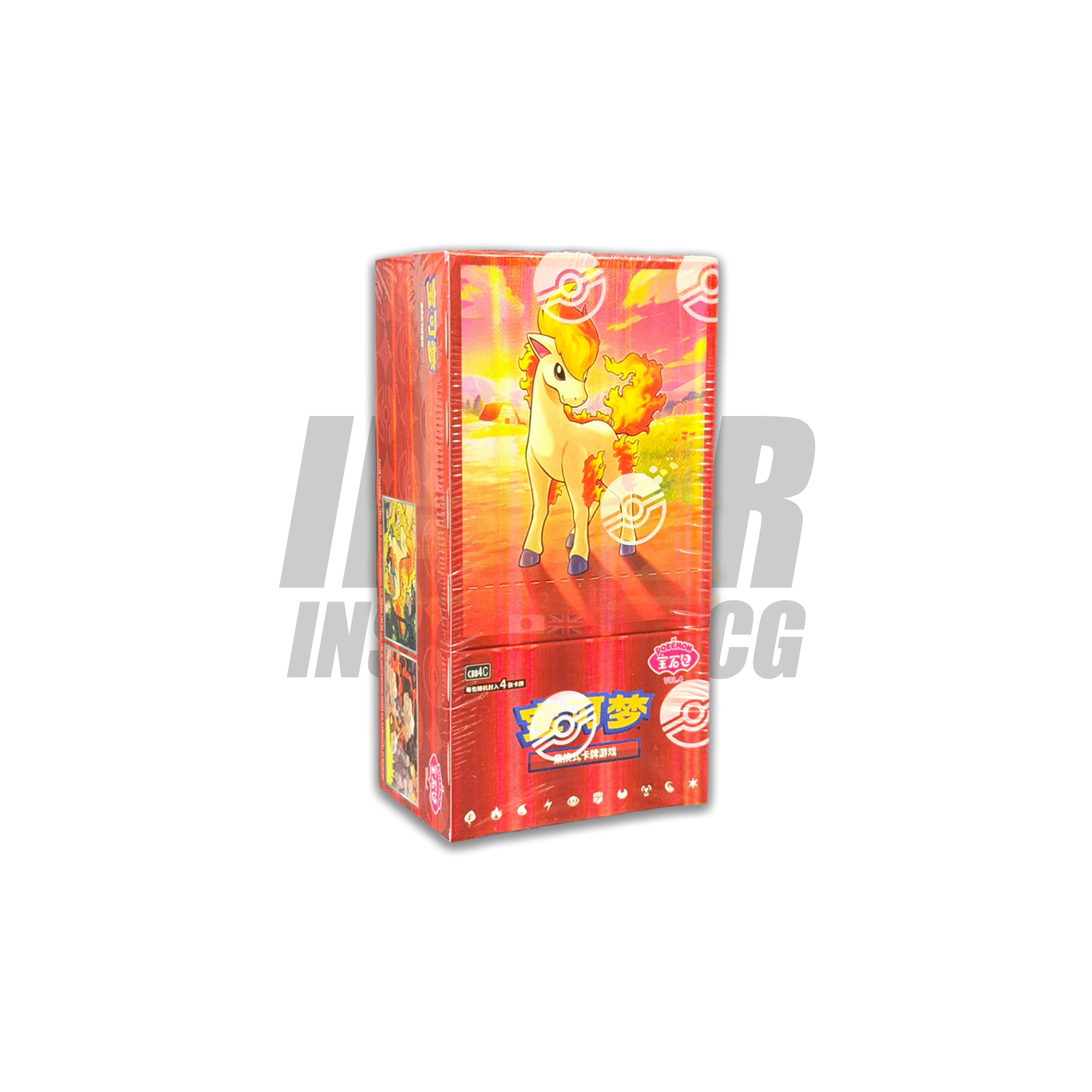 Pokémon TCG: Gem Pack Vol. 4 (cbb4C) Booster Box - Chinese Simplified