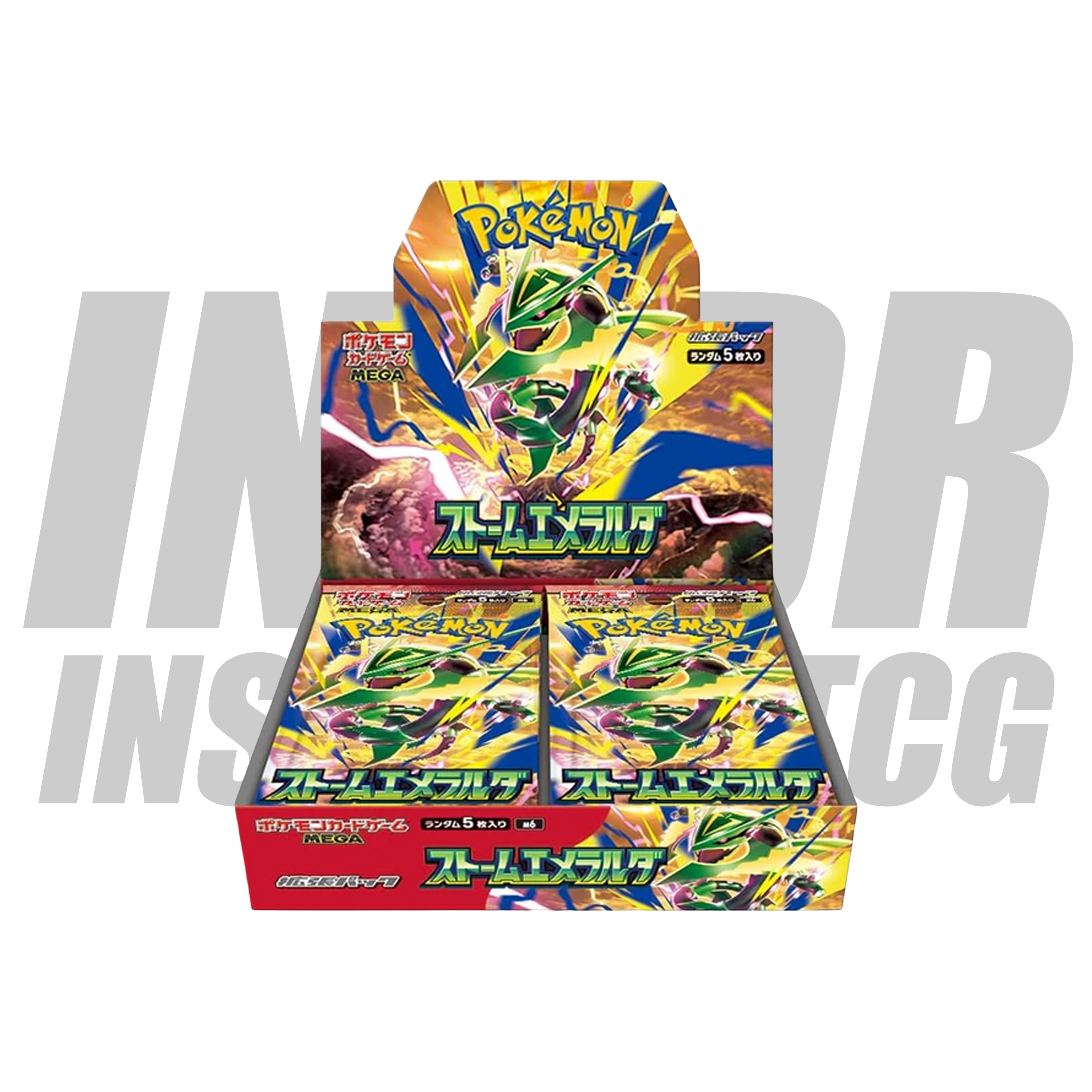 PRE ORDER - Pokemon Storm Emeralda m6 Japanese Booster Box