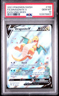 PSA 10 Dragonite V 192/203 Pokemon Sword & Shield Evolving Skies